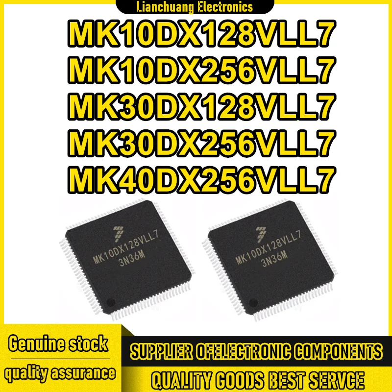 MK10DX128VLL7 MK10DX256VLL7 MK30DX128VLL7 MK30DX256VLL7 MK40DX256VLL7 IC Chip 100% New Original in stock
MK10DX128VLL7 MK10DX256VLL7 MK30DX128VLL7 MK30DX256VLL7 MK40DX256VLL7 IC Chip 100% New Original in stock