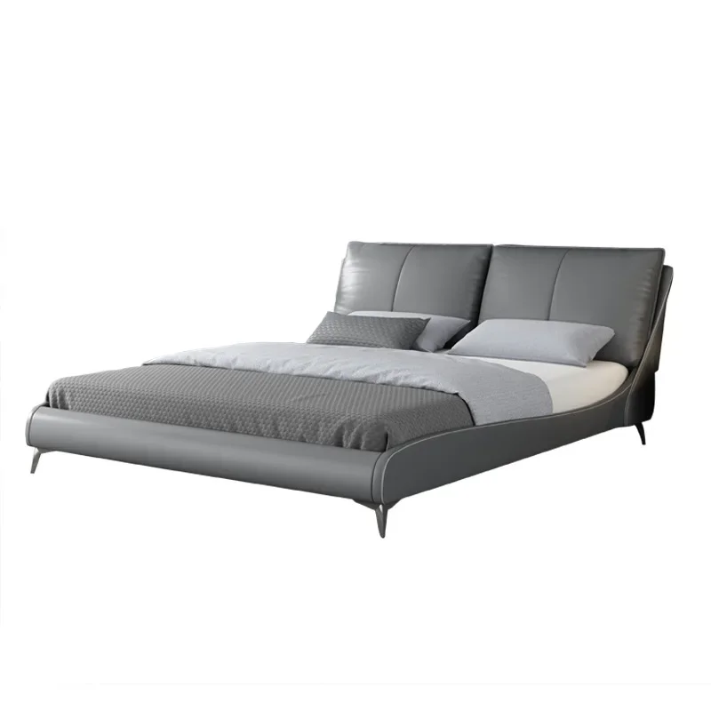 Modern minimalist leather bed
Modern minimalist leather bed