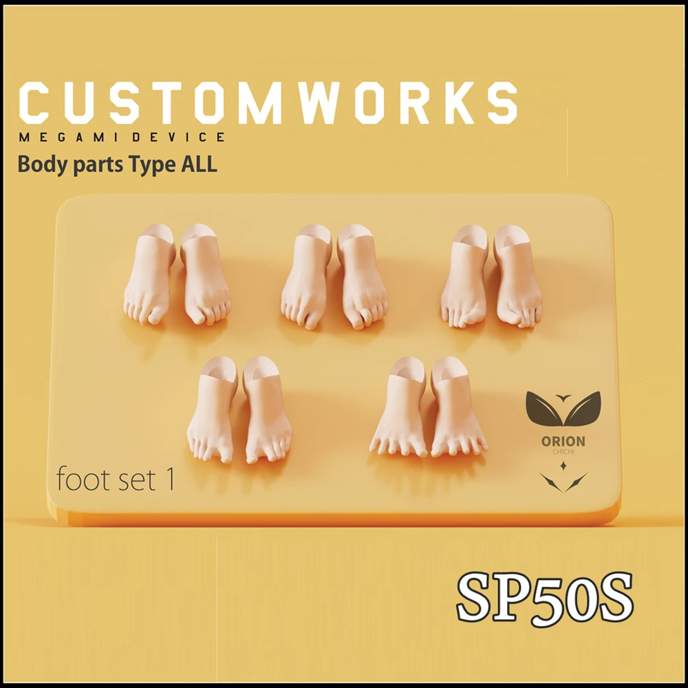 Foot Barefoot GK Modification SH 1/12 SP50S ORION Mecha Girl Goddess Device BUSTERDOLL
Foot Barefoot GK Modification SH 1/12 SP50S ORION Mecha Girl Goddess Device BUSTERDOLL