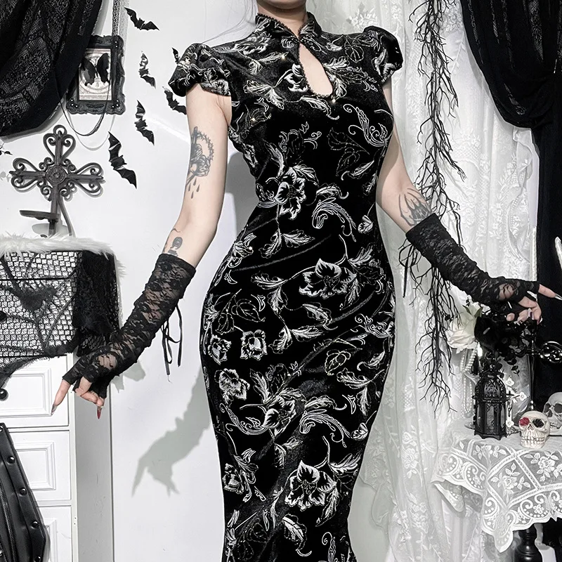 Новый стиль, западный и европейский стиль, новый китайский стиль, золотое тиснение, модифицированное платье Cheongsam с разрезом для женщин
Новый стиль, западный и европейский стиль, новый китайский стиль, золотое тиснение, модифицированное платье Cheongsam с разрезом для женщин