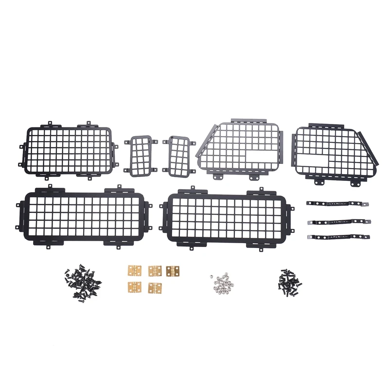 Eco-Friendly-For MN D90 MN-90 D99S MN99S Metal Stereoscopic Window Mesh Protective Net 1/12 RC Car Upgrade Parts Accessories
Eco-Friendly-For MN D90 MN-90 D99S MN99S Metal Stereoscopic Window Mesh Protective Net 1/12 RC Car Upgrade Parts Accessories