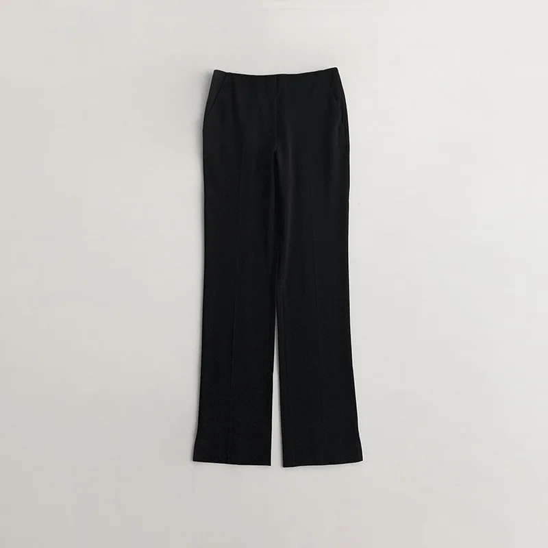 Withered Small Slit Cropped Pants With High Waist And Versatile Legs, Straight Leg Pants Woman Clothes Women's Pants And Trouser
Withered Small Slit Cropped Pants With High Waist And Versatile Legs, Straight Leg Pants Woman Clothes Women's Pants And Trouser