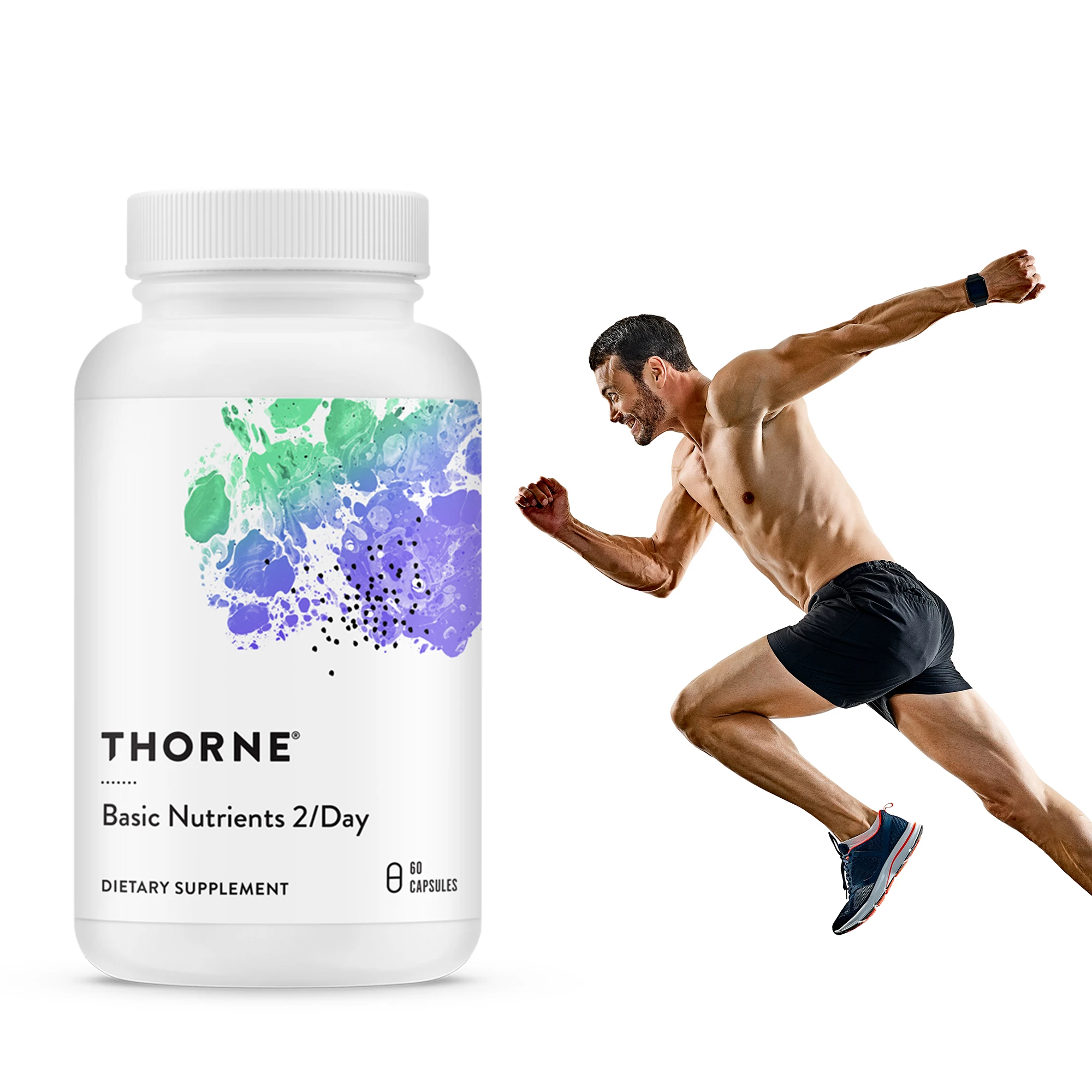 Thorne Basic Nutrients 2/Day - Comprehensive Daily Multivitamin To Promote Overall Health, Boost Natural Energy and Immunity
Thorne Basic Nutrients 2/Day - Comprehensive Daily Multivitamin To Promote Overall Health, Boost Natural Energy and Immunity