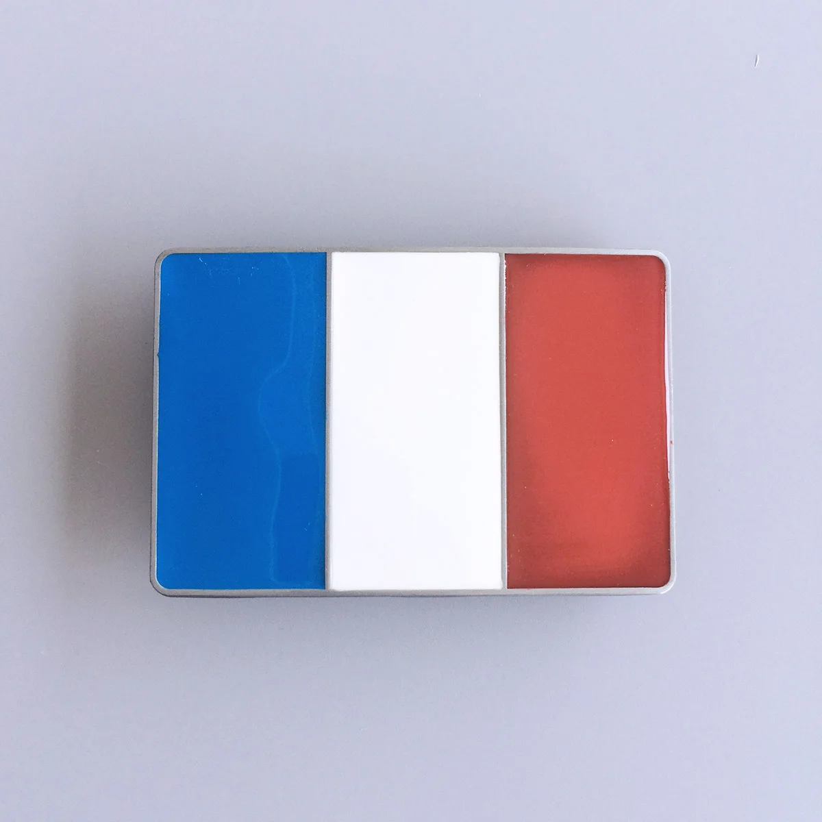 Vintage Enamel France Flag Belt Buckle BUCKLE-FG002
Vintage Enamel France Flag Belt Buckle BUCKLE-FG002