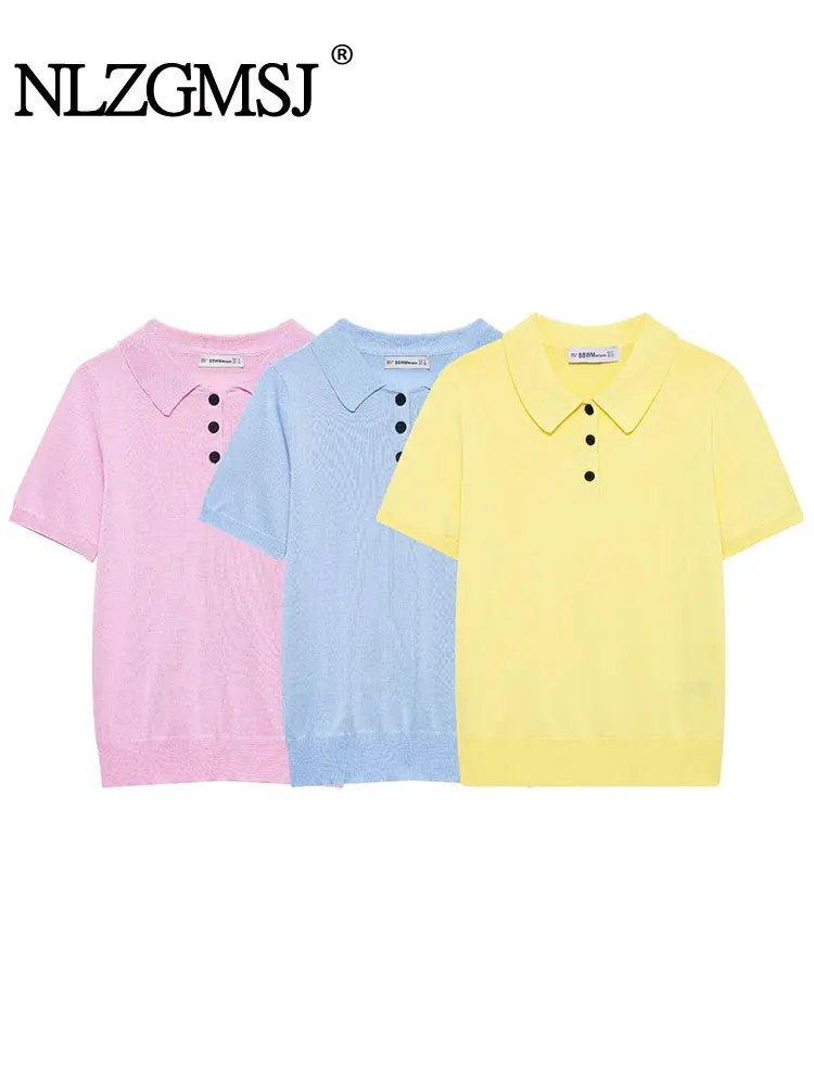 2025 Women's Short Sleeve Knitted Sweaters Woman Chic Streetwear Casual Basic Loose Pullovers Tops
2025 Women's Short Sleeve Knitted Sweaters Woman Chic Streetwear Casual Basic Loose Pullovers Tops