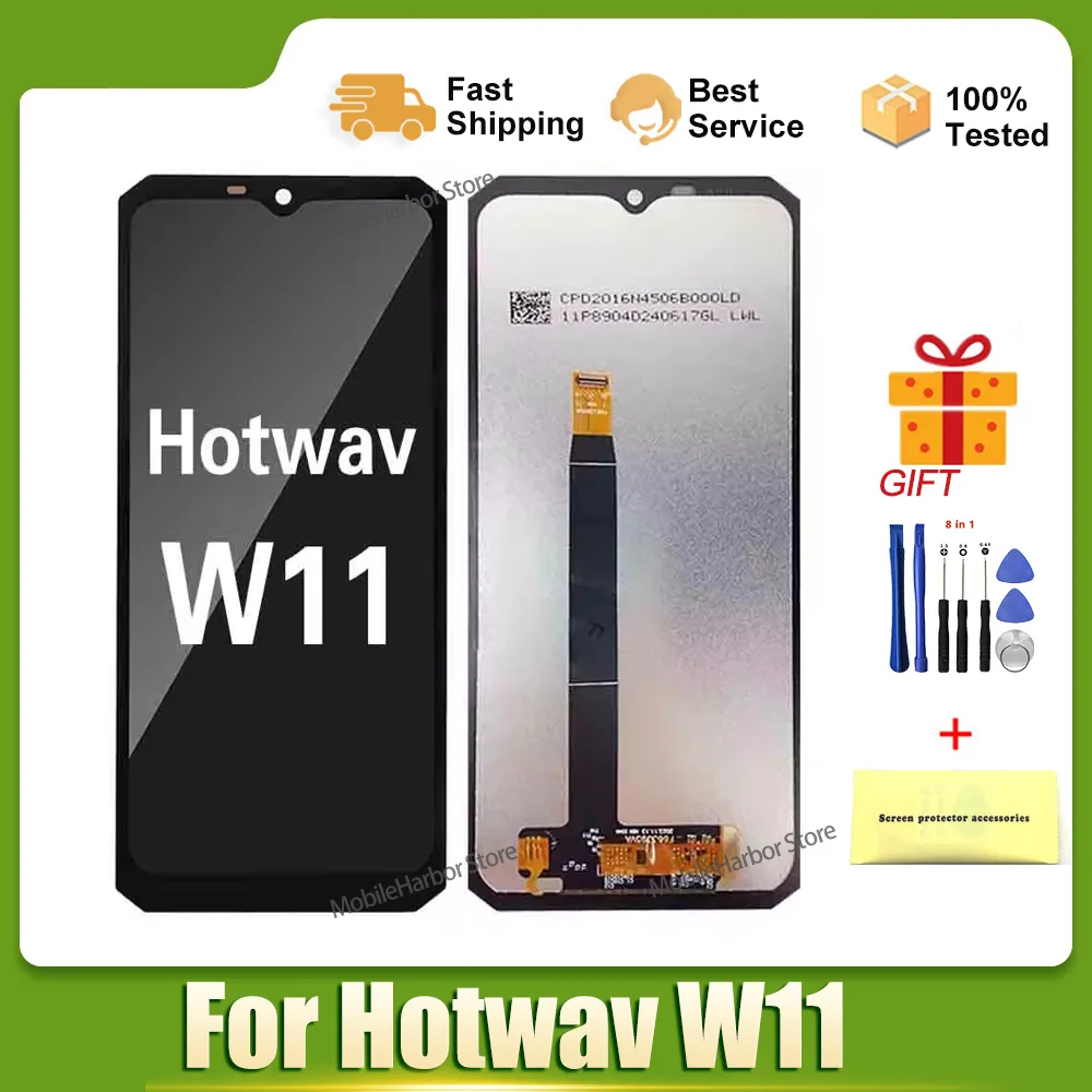 Original 6.6 Inch For Hotwav W11 LCD Display Touch Screen Digitizer Assembly Replacement Hotwav W 11 LCD Black Tested + tools
Original 6.6 Inch For Hotwav W11 LCD Display Touch Screen Digitizer Assembly Replacement Hotwav W 11 LCD Black Tested + tools