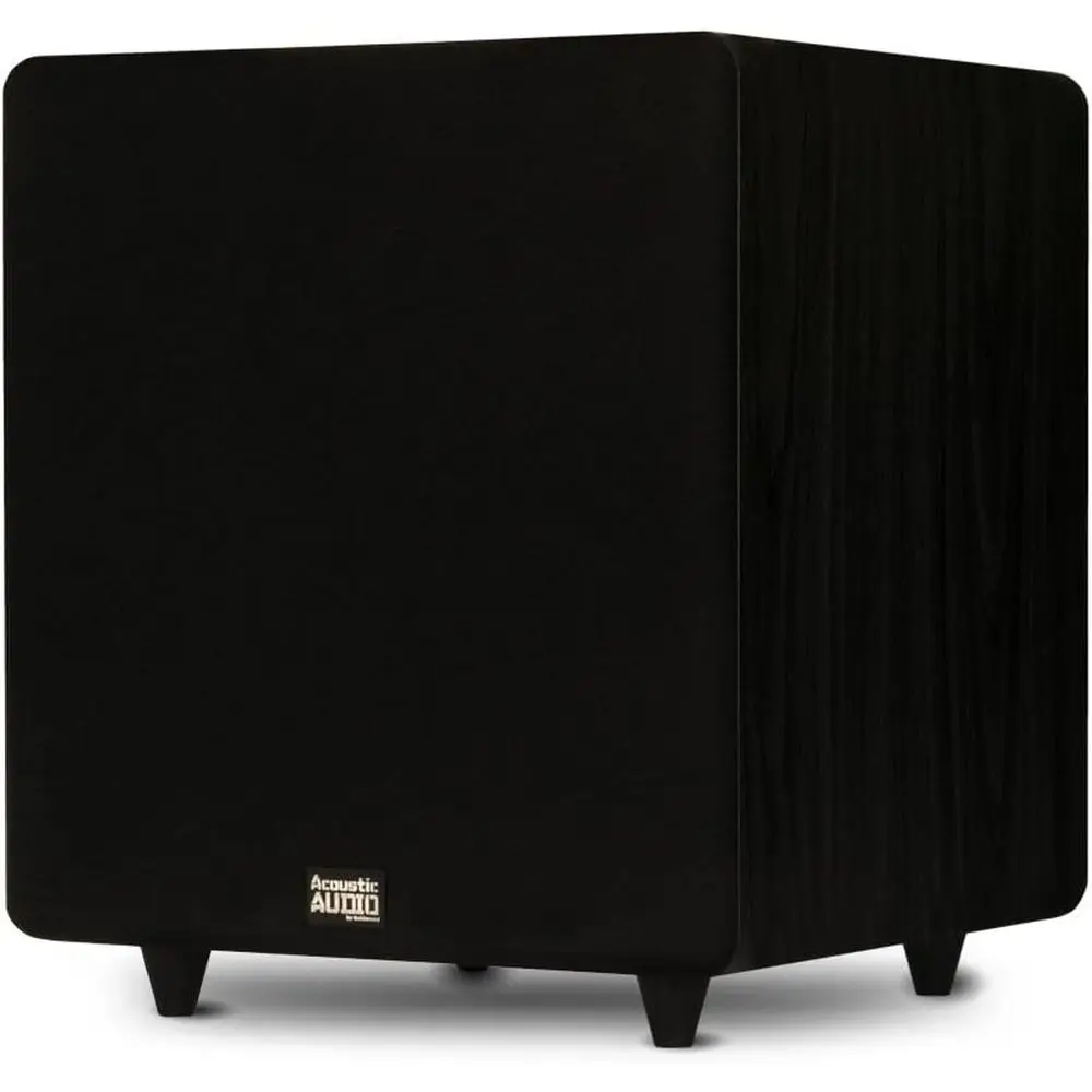 Acoustic Audio PSW500-12 Home Theater Powered 12" LE Subwooer Black ront iring Sub,500 Watts
Acoustic Audio PSW500-12 Home Theater Powered 12" LE Subwooer Black ront iring Sub,500 Watts