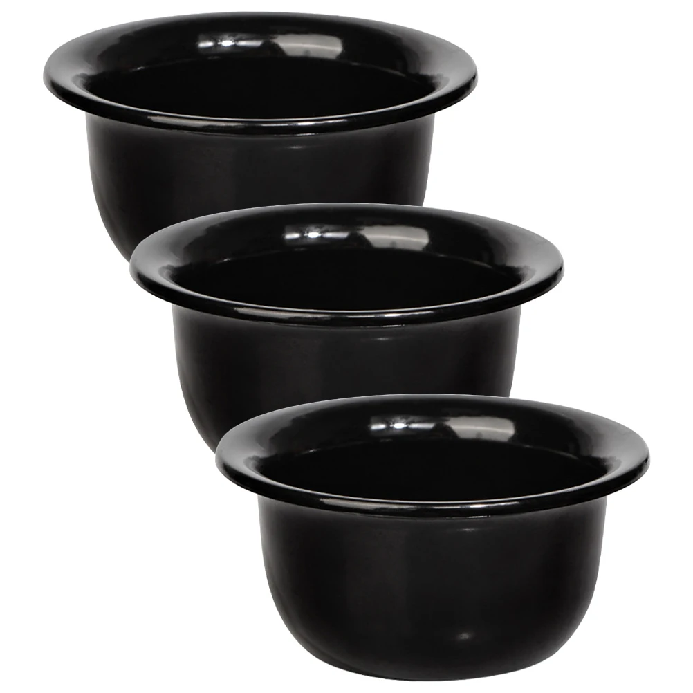 3pcs Black Shaving Foam Bowl for Men Reusable Shave Bowls Soap Cup Durable Travel Stable Base Household Supplies
3pcs Black Shaving Foam Bowl for Men Reusable Shave Bowls Soap Cup Durable Travel Stable Base Household Supplies
