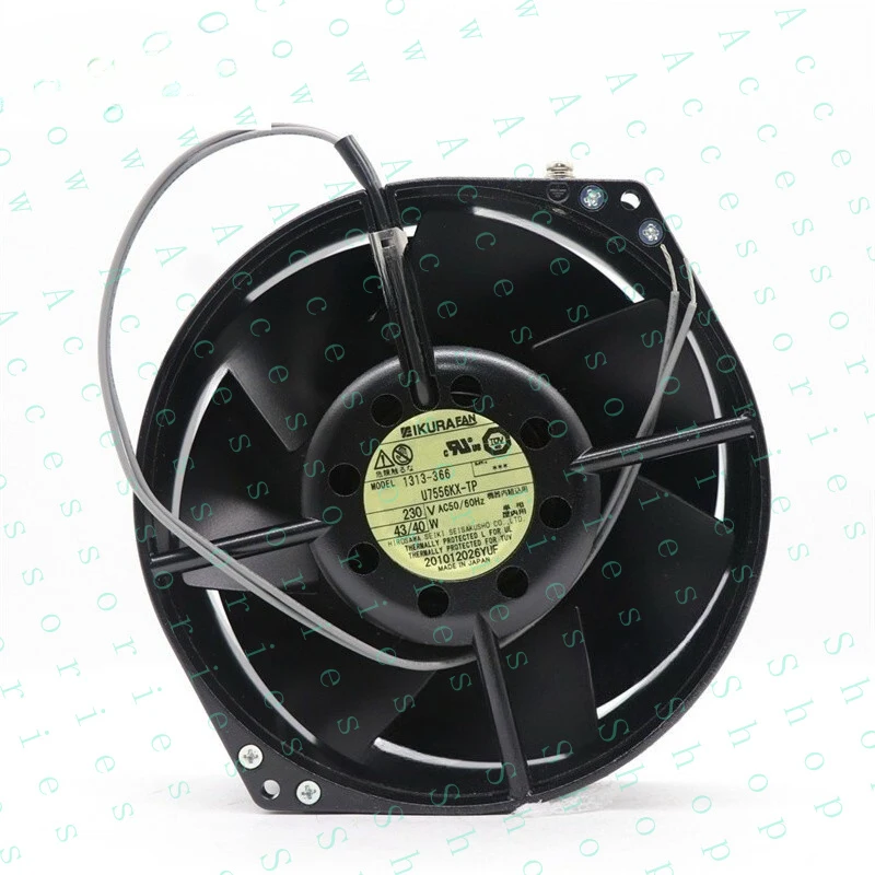 Вентилятор осевой PP+ FOR IKURA U7556KX-TP AC 230V 40W, 2-проводной, для инвертора Yaskawa G7
Вентилятор осевой PP+ FOR IKURA U7556KX-TP AC 230V 40W, 2-проводной, для инвертора Yaskawa G7