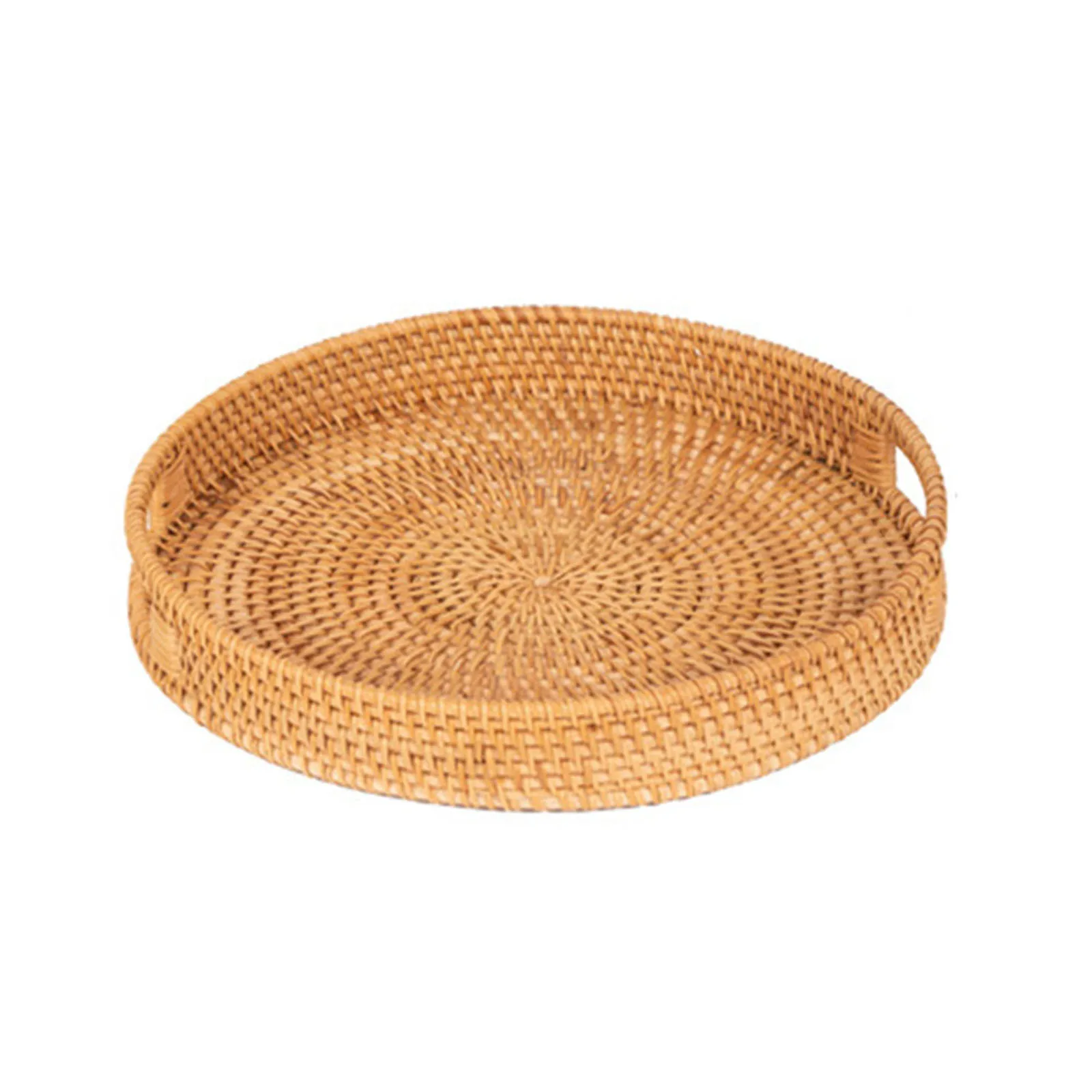 Rustic Woven Serving Tray Log Color Rattan Fruit Basket Perfect for Organizing and Display Multiple Sizes Offered
Rustic Woven Serving Tray Log Color Rattan Fruit Basket Perfect for Organizing and Display Multiple Sizes Offered