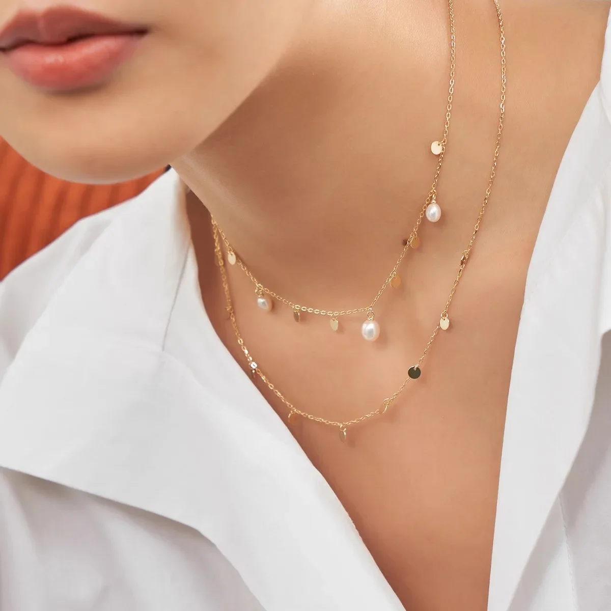 Hengsheng 2025 New In 5-6mm Rice Shape Freshwater Pearl Necklaces for Women Girls 36cm+5cm Adjustable Collar Chain Necklaces
Hengsheng 2025 New In 5-6mm Rice Shape Freshwater Pearl Necklaces for Women Girls 36cm+5cm Adjustable Collar Chain Necklaces