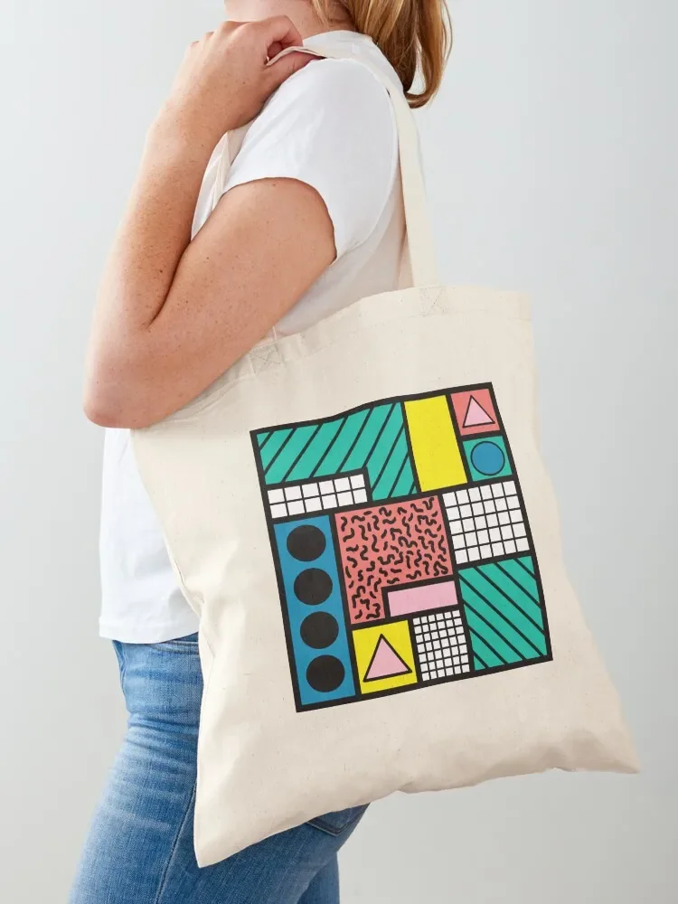 80's Memphis Tote Bag handbag shopper bag women shopping cart bags reusable shopping bags
80's Memphis Tote Bag handbag shopper bag women shopping cart bags reusable shopping bags