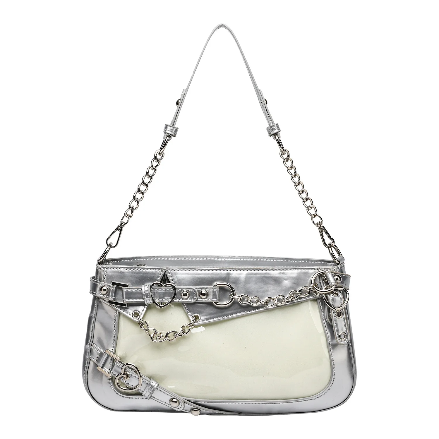 New Y2K Subculture Spicy Girl Single Shoulder Small Appetite Pain Bag Purple Chain Handheld Underarm Bag Premium
New Y2K Subculture Spicy Girl Single Shoulder Small Appetite Pain Bag Purple Chain Handheld Underarm Bag Premium