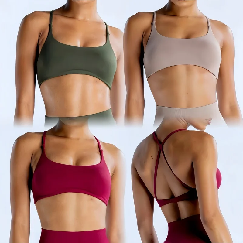 DF Dynamic Twist Back Bra with Logo Women Seamless Yoga Top Bra Medium Support Padded Gym Crop Top Stretchy Fitness Sports Top
DF Dynamic Twist Back Bra with Logo Women Seamless Yoga Top Bra Medium Support Padded Gym Crop Top Stretchy Fitness Sports Top