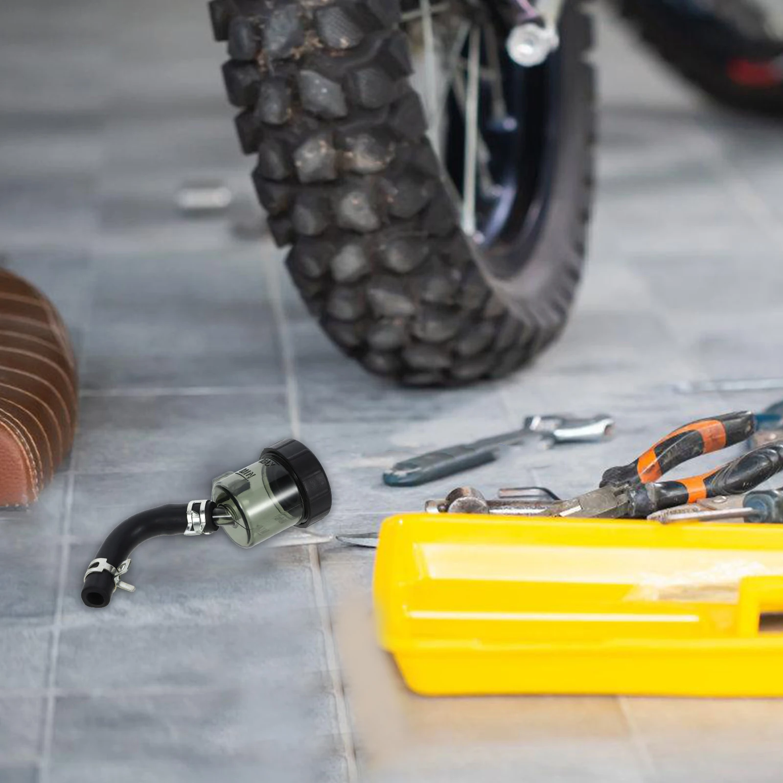 Universal Front Brake Fluid Reservoir Bottle Durable Plastic For Motorcycle Brake Master Cylinder Easy Installation Enhanced
Universal Front Brake Fluid Reservoir Bottle Durable Plastic For Motorcycle Brake Master Cylinder Easy Installation Enhanced