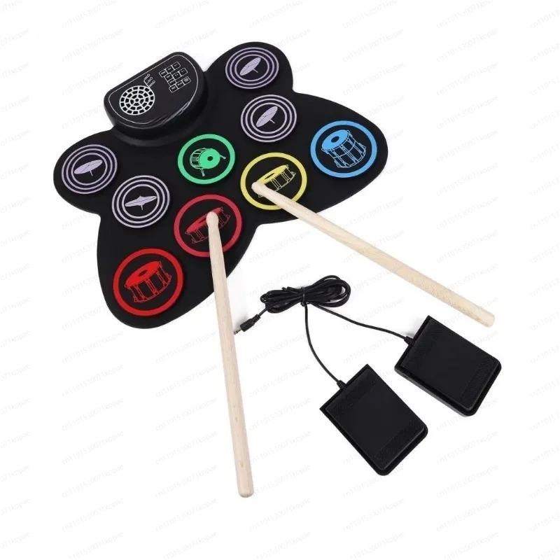 Children's Christmas Gifts Colored Electronic Drum Strap Horn Built-in Lithium Battery Musical Instrument Silicone Hand Roll
Children's Christmas Gifts Colored Electronic Drum Strap Horn Built-in Lithium Battery Musical Instrument Silicone Hand Roll