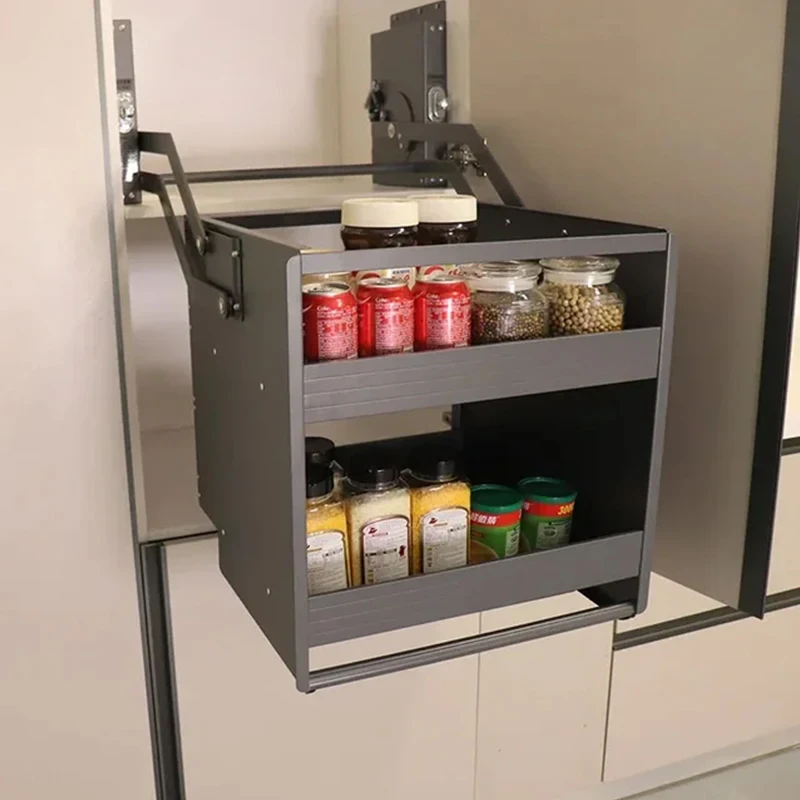 Wall System With Aluminum Alloy Storage Elevator Soft Close Out Metal Multifunctional Pull Kitchen Cabinet Lift up Down Basket
Wall System With Aluminum Alloy Storage Elevator Soft Close Out Metal Multifunctional Pull Kitchen Cabinet Lift up Down Basket