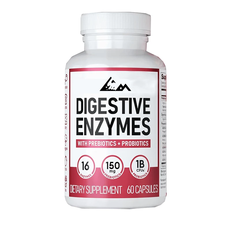 Digestive Enzymes - Multi Enzymes, Organic Prebiotics & Probiotics for Digestive Health & Gut Health
Digestive Enzymes - Multi Enzymes, Organic Prebiotics & Probiotics for Digestive Health & Gut Health
