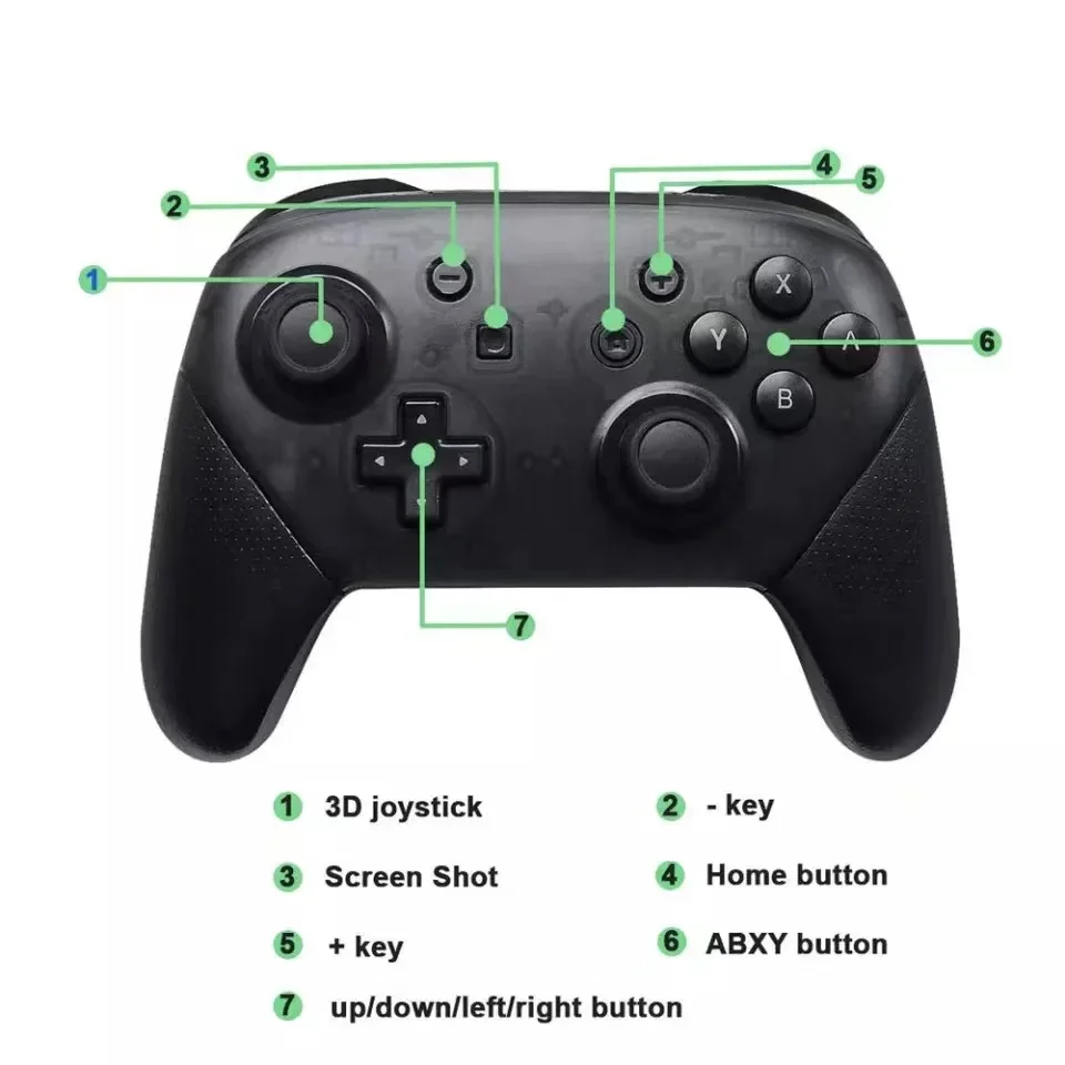 Bluetooth Wireless Joystick Controller For For Nintendo Switch/Lite/Switch OLED
Bluetooth Wireless Joystick Controller For For Nintendo Switch/Lite/Switch OLED