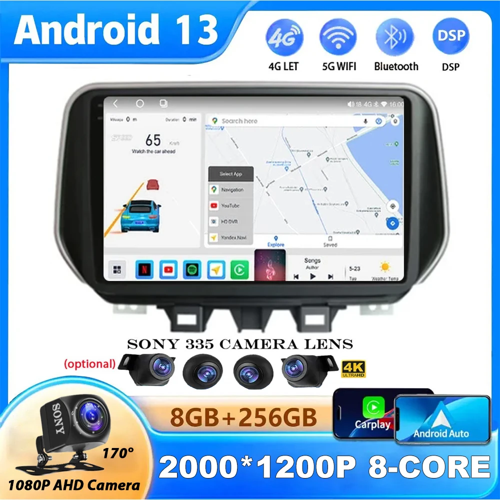 QLED Android 13 для Hyundai Tucson IX35 2018 2019 2020 4G WIFI Автомагнитола стерео Мультимедийный Плеер навигация GPS Carplay авто
QLED Android 13 для Hyundai Tucson IX35 2018 2019 2020 4G WIFI Автомагнитола стерео Мультимедийный Плеер навигация GPS Carplay авто