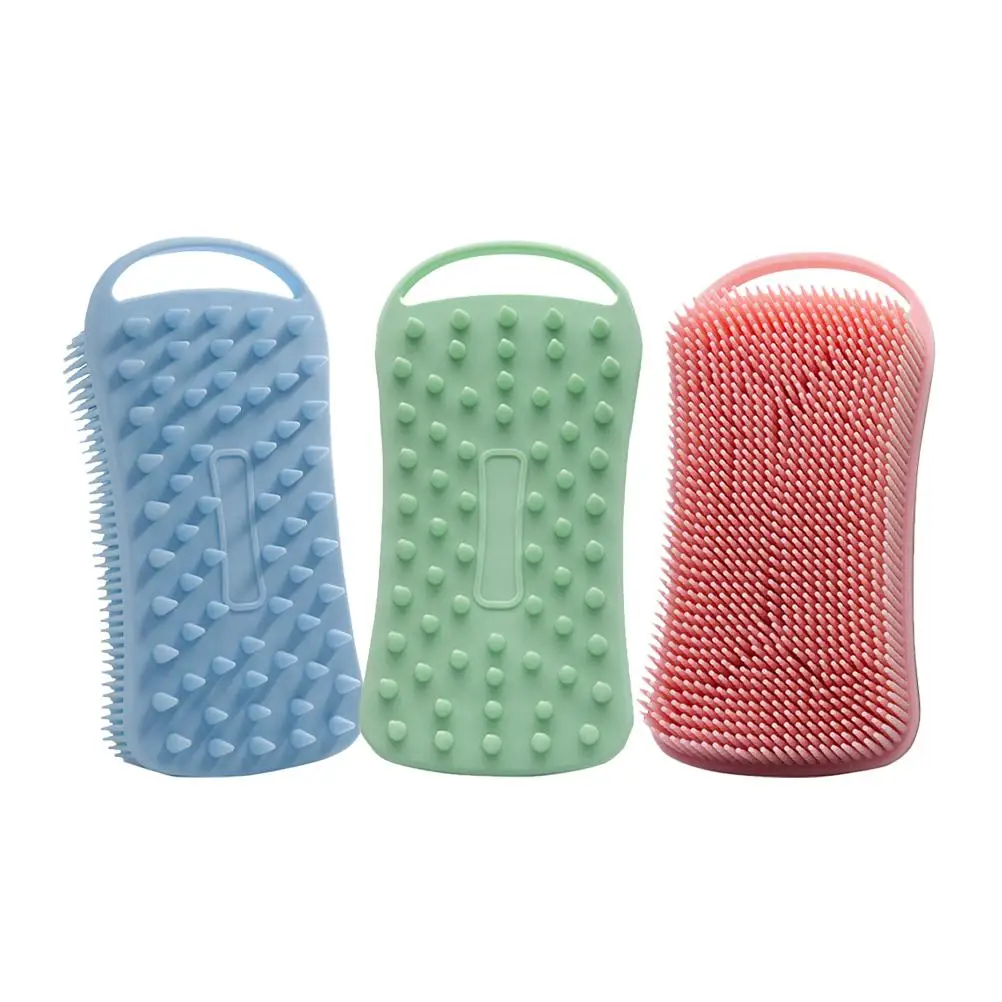 3 Pcs Square Double Sided Silicone Bath Brush 90g Green Soft Scrubber Women Girls Shower Exfoliate Clean Body Skin
3 Pcs Square Double Sided Silicone Bath Brush 90g Green Soft Scrubber Women Girls Shower Exfoliate Clean Body Skin