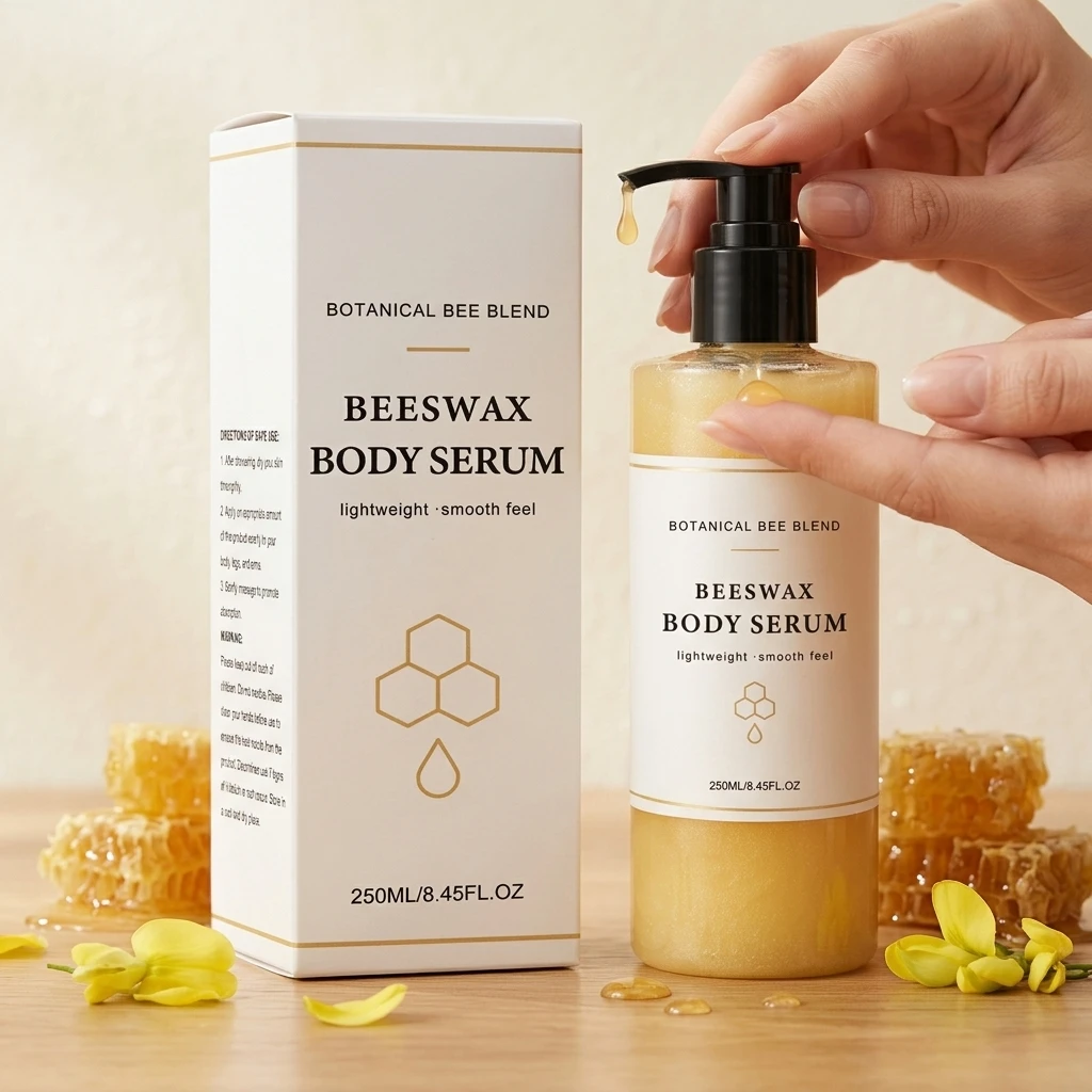 Bees Body Serum Visibly Lifting Skin Elasticity Firming Deep Hydrating Natural Plant Formula Beeswax Body Moisturizing Essence
Bees Body Serum Visibly Lifting Skin Elasticity Firming Deep Hydrating Natural Plant Formula Beeswax Body Moisturizing Essence