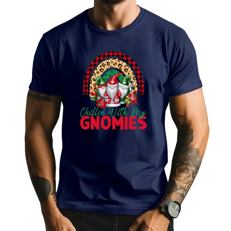 Одинаковые рождественские семейные пижамы унисекс из 100% хлопка Chillin With My Gnomie 2021, мужская новинка, футболка большого размера, женская повседневная футболка
Одинаковые рождественские семейные пижамы унисекс из 100% хлопка Chillin With My Gnomie 2021, мужская новинка, футболка большого размера, женская повседневная футболка