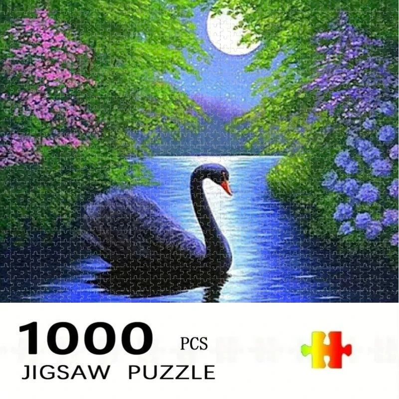 1000/500 PCS Jigsaw Black Swan Under The Moon Home Decor Games Landscape Puzzles Educational Toys Birthday Gifts
1000/500 PCS Jigsaw Black Swan Under The Moon Home Decor Games Landscape Puzzles Educational Toys Birthday Gifts