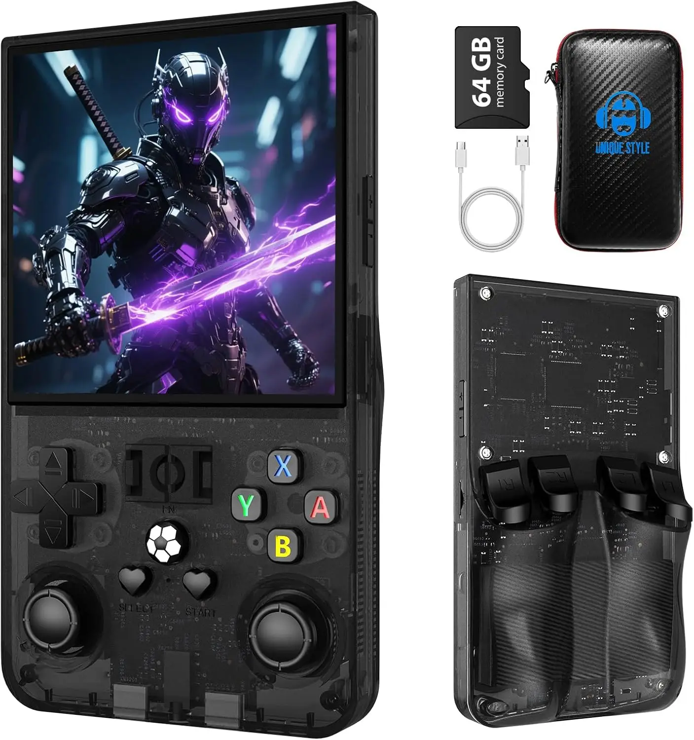4.0" IPS Retro Handheld Console, 64GB, 30+ Emulators, 4000mAh Battery, Linux
4.0" IPS Retro Handheld Console, 64GB, 30+ Emulators, 4000mAh Battery, Linux
