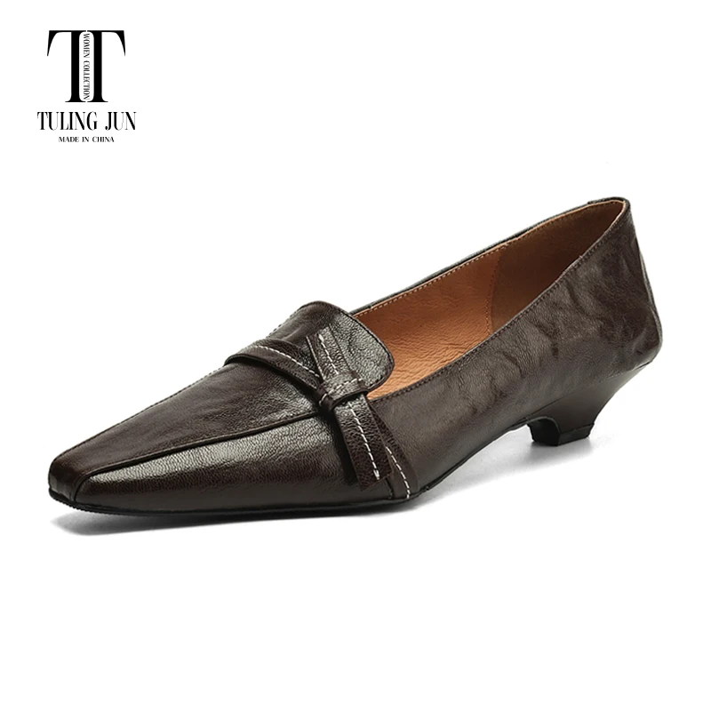 TULING JUN Spring Autumn 2025 Female Leisure Low Heel Square Head Single Shoes Casual Solid Color Pumps For Women T-M2898
TULING JUN Spring Autumn 2025 Female Leisure Low Heel Square Head Single Shoes Casual Solid Color Pumps For Women T-M2898