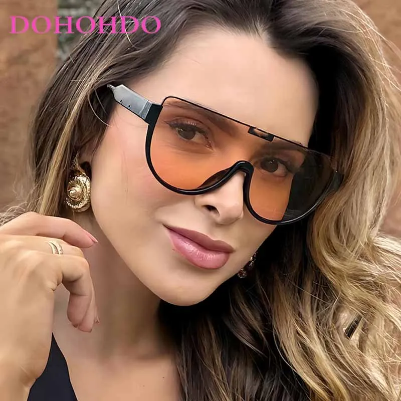2025 Luxury Brand Designer Half Frame Oversized Sunglasses Women Men Vintage Fashion Glasses Trendy Punk One Piece Shades UV400
2025 Luxury Brand Designer Half Frame Oversized Sunglasses Women Men Vintage Fashion Glasses Trendy Punk One Piece Shades UV400