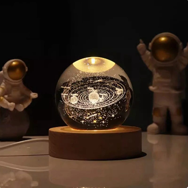 Valentines Day Gift Galaxy Crystal Ball Lamp USB LED Night Light Crystal Ball Lamp E
Valentines Day Gift Galaxy Crystal Ball Lamp USB LED Night Light Crystal Ball Lamp E