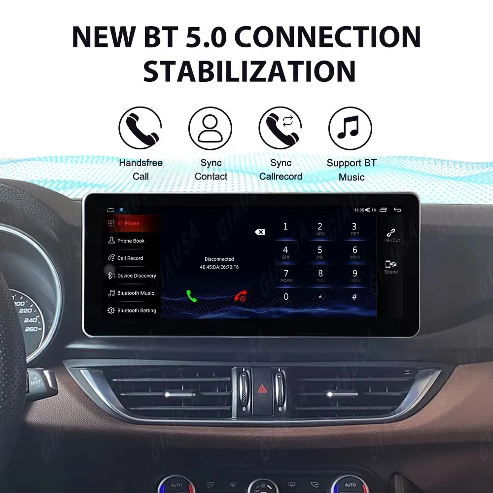 Android 13 авто Carplay автомобильный радиоприемник для Alfa Romeo Giulia Stelvio 2016 ~ 2021 автомобильный мультимедийный стереоплеер GPS Navi головное устройство
Android 13 авто Carplay автомобильный радиоприемник для Alfa Romeo Giulia Stelvio 2016 ~ 2021 автомобильный мультимедийный стереоплеер GPS Navi головное устройство