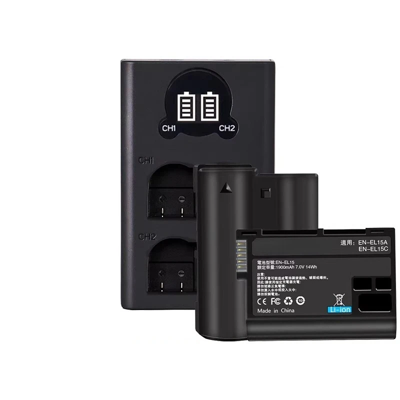 For nikon enel15 camera battery d7200 d800 zf z5 z6 z7 second generation el15 charger
For nikon enel15 camera battery d7200 d800 zf z5 z6 z7 second generation el15 charger