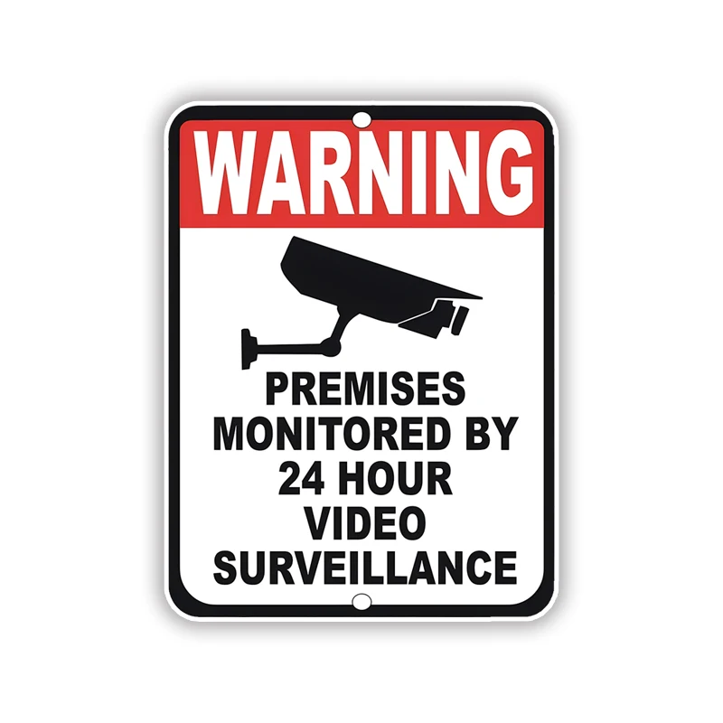 CS12312# Warning Security 24 Hour Video Surveillance Signs Car Stickers Vinyl Decal For Motorcycle Scooter Auto Accessories
CS12312# Warning Security 24 Hour Video Surveillance Signs Car Stickers Vinyl Decal For Motorcycle Scooter Auto Accessories