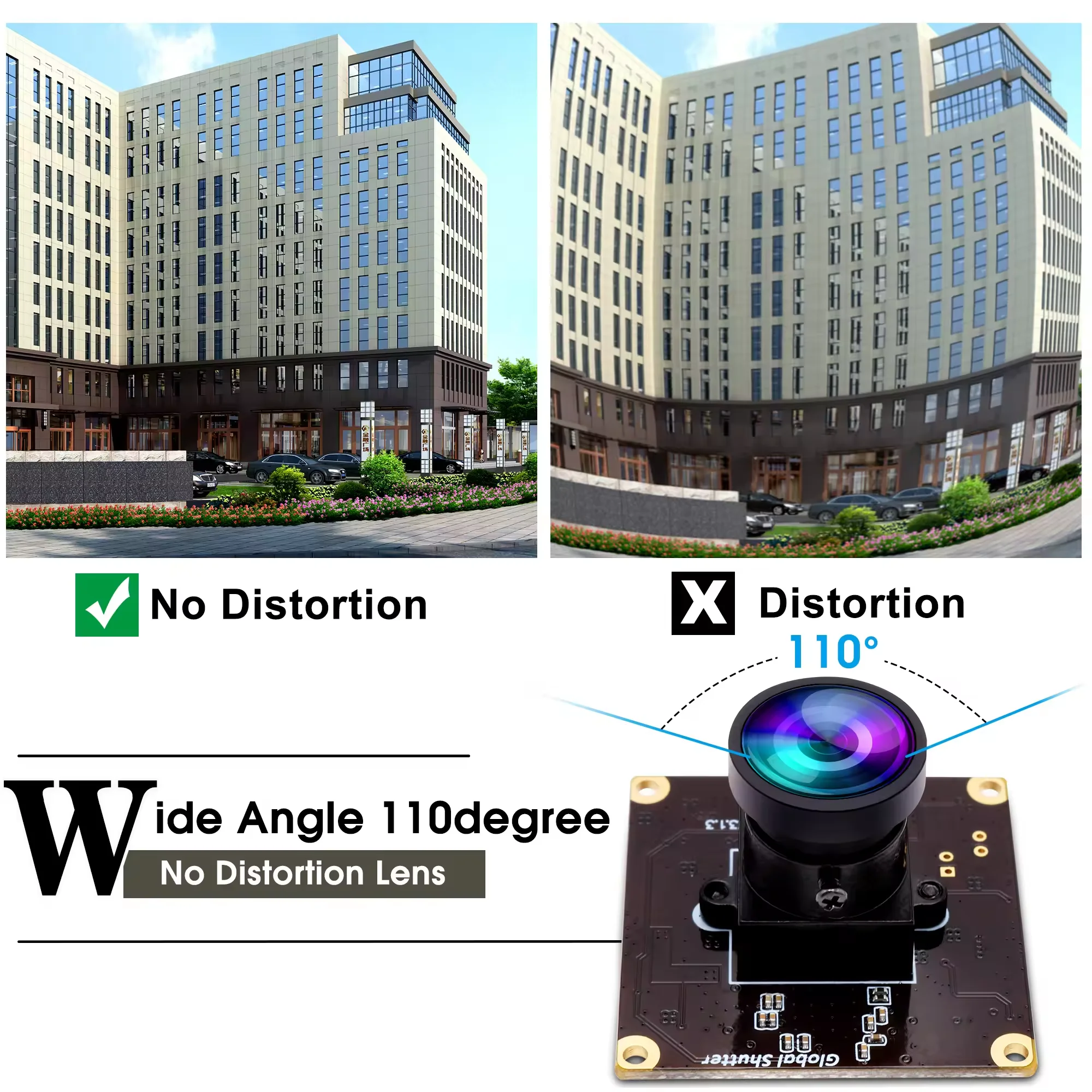 ELP 1200P 90fps High Speed Camera Global Shutter USB Camera with M12 No Distortion Lens Plug&Play for Golf Grasping Movement
ELP 1200P 90fps High Speed Camera Global Shutter USB Camera with M12 No Distortion Lens Plug&Play for Golf Grasping Movement
