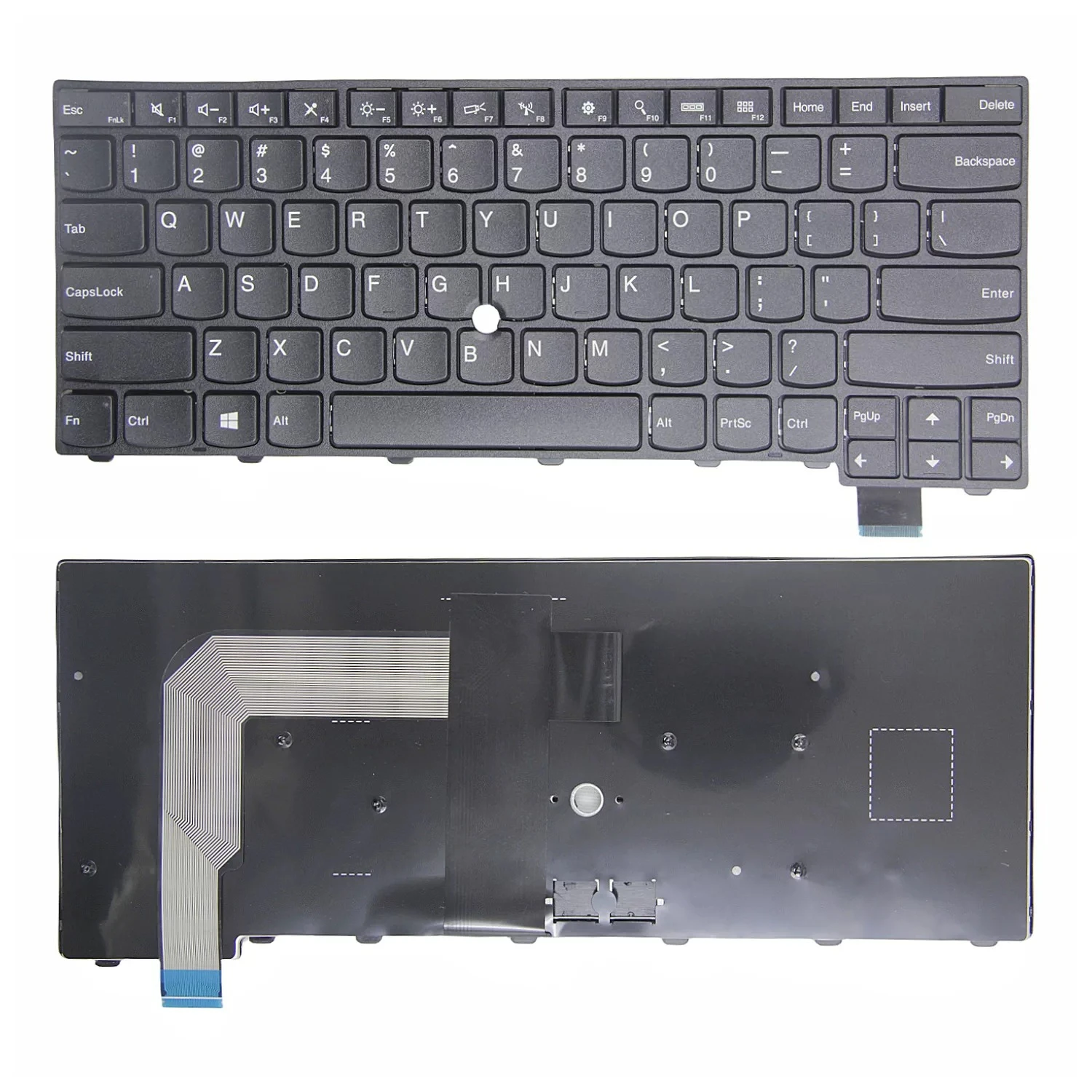 For Lenovo S2 T460S T470S keyboard, rodless with hole
For Lenovo S2 T460S T470S keyboard, rodless with hole
