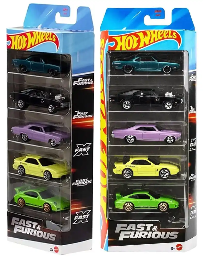 Hot Wheels Cars Fast & Furious 5-Car Set Car Toys 1:64 Diecast Vehicle 
Hot Wheels Cars Fast & Furious 5-Car Set Car Toys 1:64 Diecast Vehicle