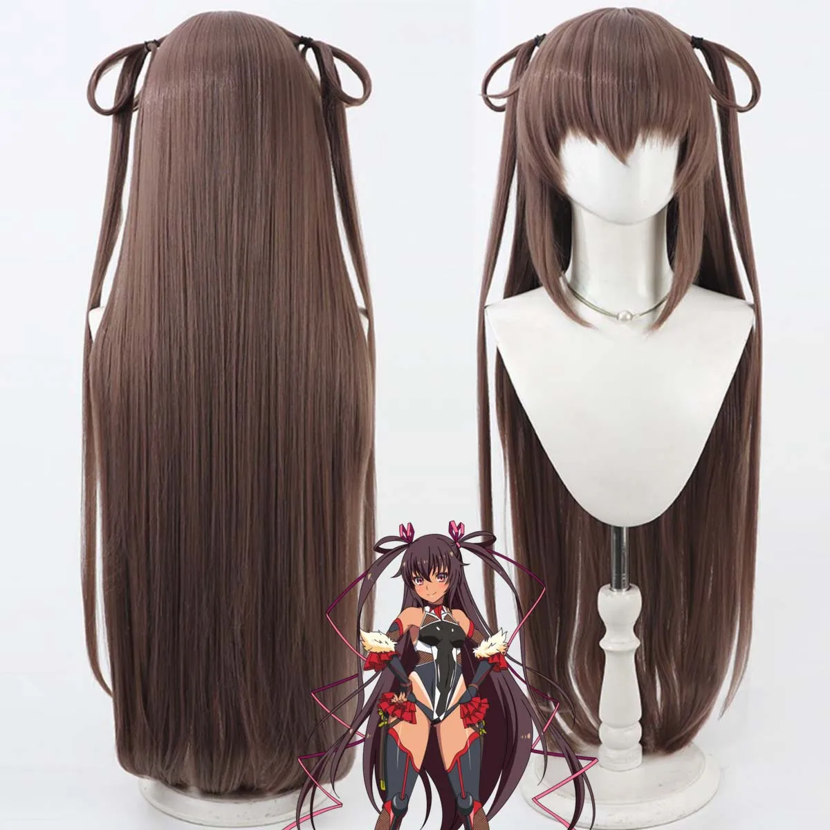 Game Action Taimanin Mizuki Yukikaze Cosplay Long Dark Brown Heat Resistant Wigs
Game Action Taimanin Mizuki Yukikaze Cosplay Long Dark Brown Heat Resistant Wigs