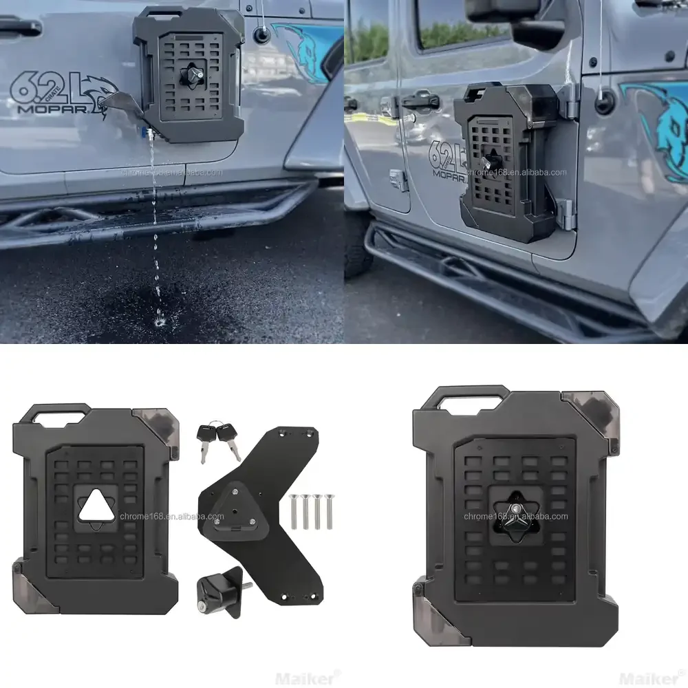 Offroad 9L Door Tank with Bracket for Wrangler JK JL-ABS+Steel Construction Black Color
Offroad 9L Door Tank with Bracket for Wrangler JK JL-ABS+Steel Construction Black Color