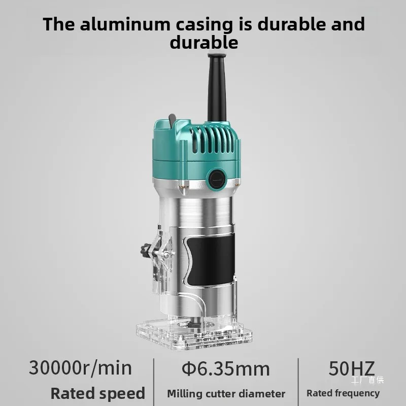Electric Woodworking Special Trimming Machine Opening Slotting Bending Artifact Multi-functional Household Wood Milling Machine
Electric Woodworking Special Trimming Machine Opening Slotting Bending Artifact Multi-functional Household Wood Milling Machine