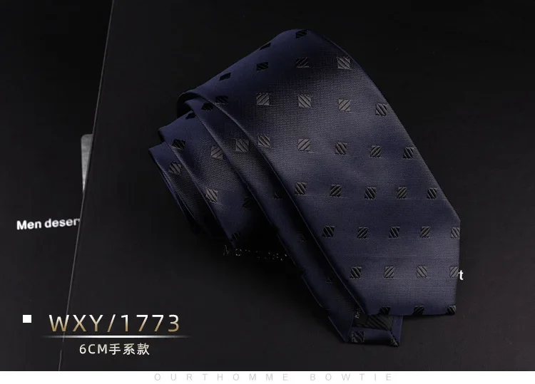 Tie 6cm casual men's formal dress, professional business, wedding tie in stock, new polyester jacquard tie
Tie 6cm casual men's formal dress, professional business, wedding tie in stock, new polyester jacquard tie