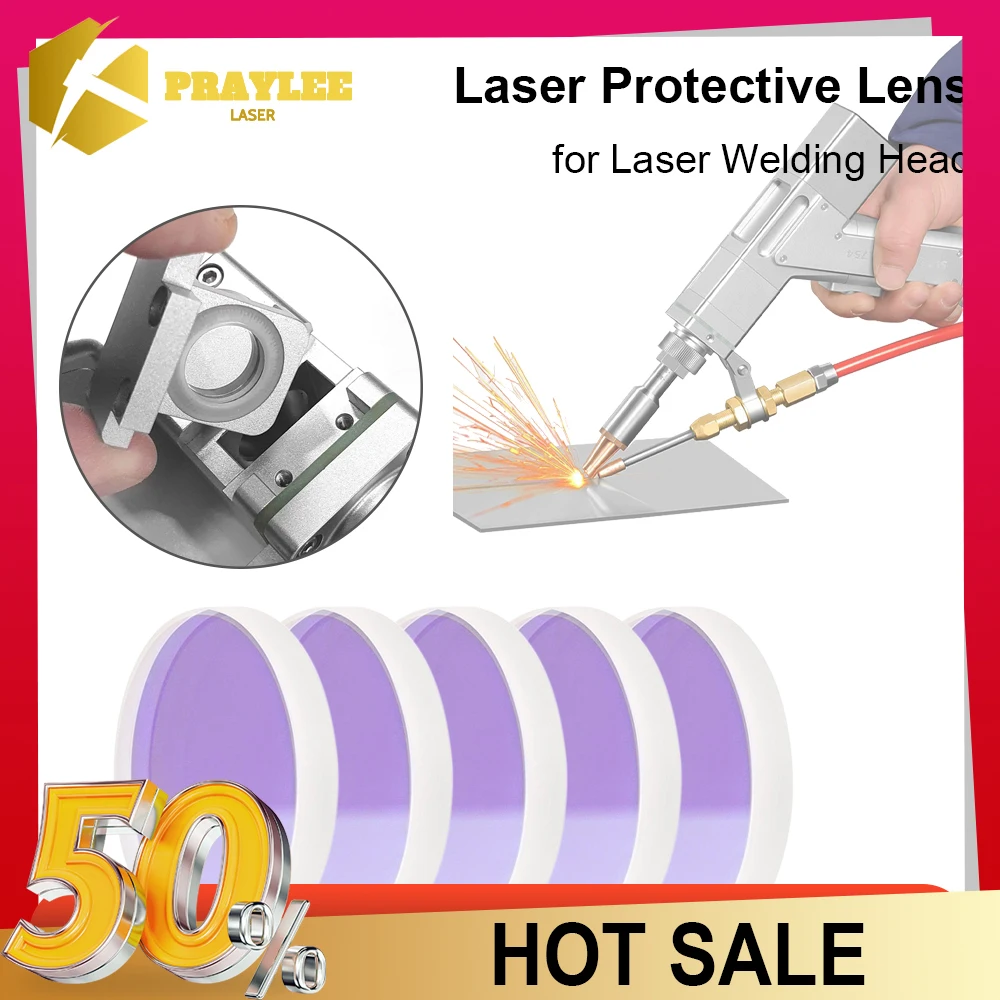 Laser Welding Protective Windows 18x2 20x2 30x2 Laser Protection Lens for Handheld Laser Welding Head 0-6kw
Laser Welding Protective Windows 18x2 20x2 30x2 Laser Protection Lens for Handheld Laser Welding Head 0-6kw