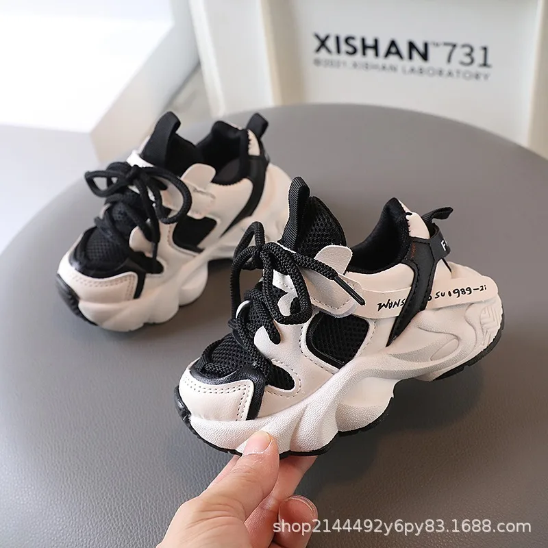 Spring Autumn Boys Girls Retro Casual Sneakers Children Thick-Soled Sports Shoes Dad-Style Kids Soft-Soled Lace-Up Casual Shoes
Spring Autumn Boys Girls Retro Casual Sneakers Children Thick-Soled Sports Shoes Dad-Style Kids Soft-Soled Lace-Up Casual Shoes