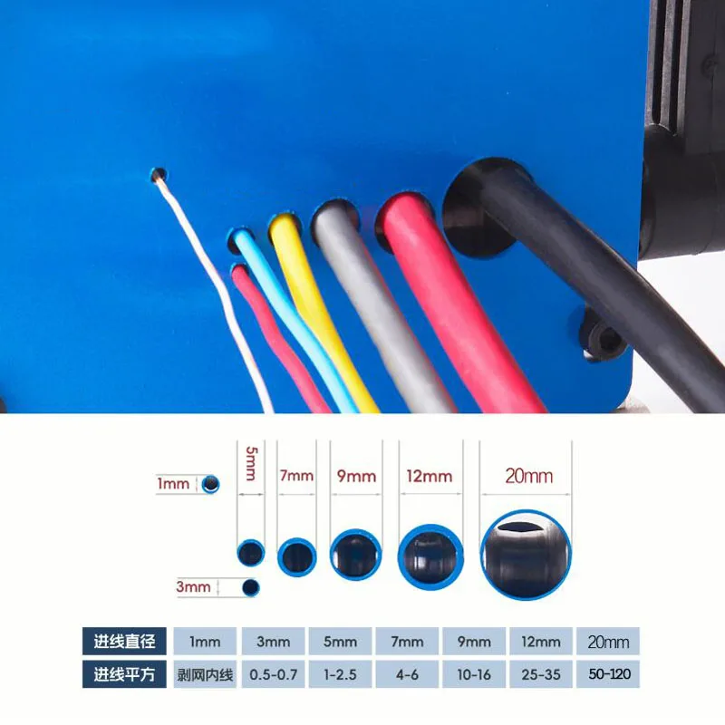 Manual Wire Stripping Machine for Copper Cable Recovery, 0.5-20mm Multi-Hole Cable Stripper, Hand Crank & Electric Drill Compati
Manual Wire Stripping Machine for Copper Cable Recovery, 0.5-20mm Multi-Hole Cable Stripper, Hand Crank & Electric Drill Compati