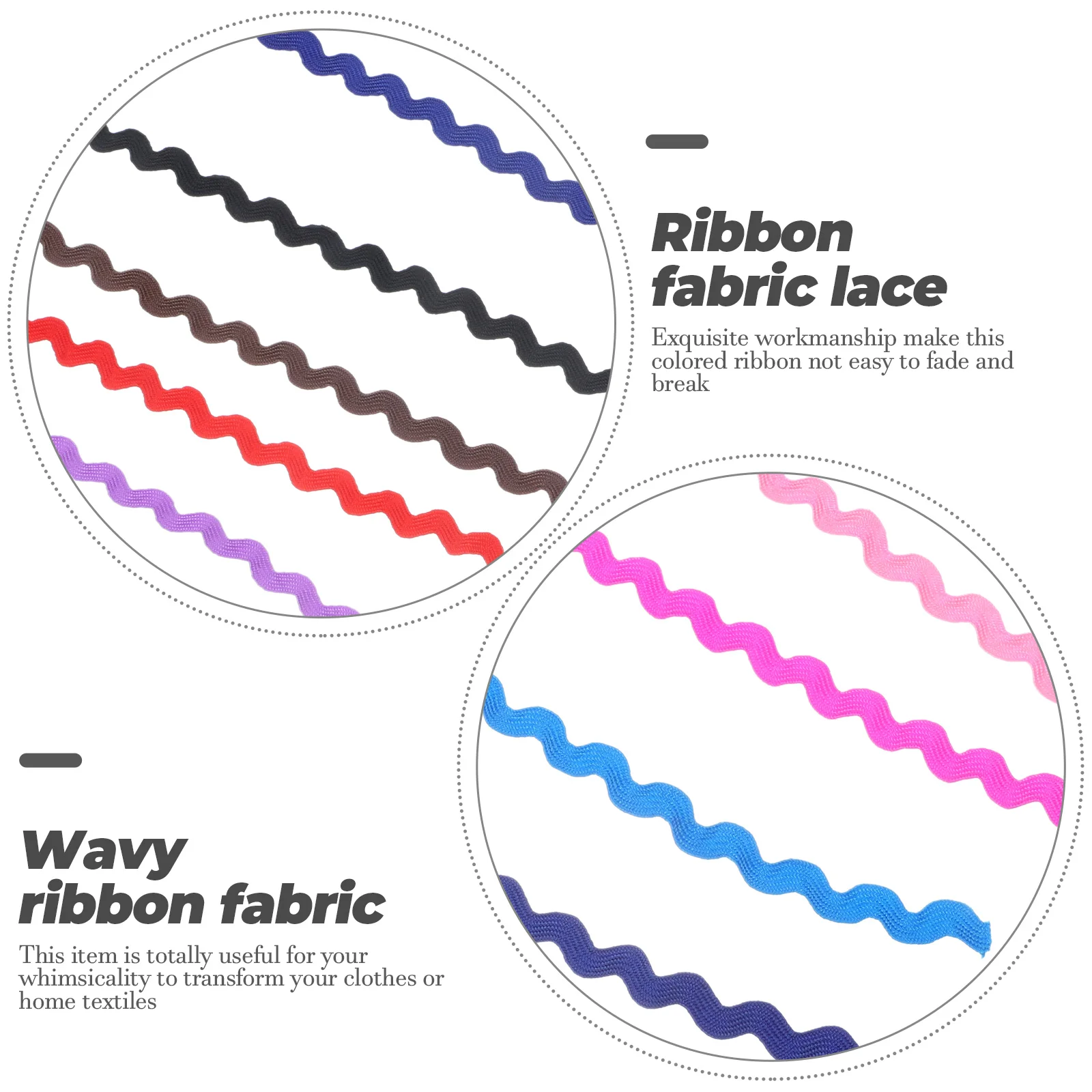 2 Roll Curved Belt Webbing S Shape Colorful Lace Fabric Ribbon for DIY Clothing Accessories Sewing Embellishments Maternity Kids
2 Roll Curved Belt Webbing S Shape Colorful Lace Fabric Ribbon for DIY Clothing Accessories Sewing Embellishments Maternity Kids