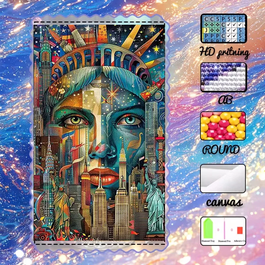 1 Piece - 5D-DIY - Flocking Cloth - Special Drill Bits - Diamond Painting Set - Free Muse - Mosaic - Diamond Art
1 Piece - 5D-DIY - Flocking Cloth - Special Drill Bits - Diamond Painting Set - Free Muse - Mosaic - Diamond Art