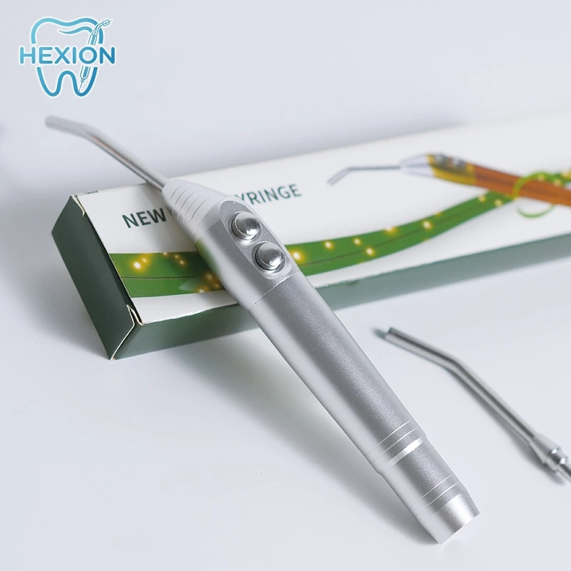 HEXION Dental Colorful 3 Way Syringe Handpieces Air Water+2 Autoclavable Nozzle Stainless Steel Aluminum Dentistry Instrument
HEXION Dental Colorful 3 Way Syringe Handpieces Air Water+2 Autoclavable Nozzle Stainless Steel Aluminum Dentistry Instrument