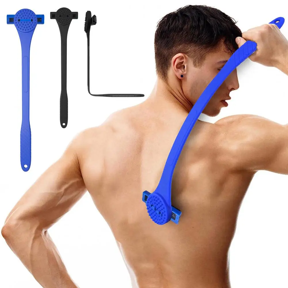 2-In-1 Men Back Shaver with Silicone Long Handle Bath Shower Body Back Scrubber Hair Trimmer Manual Wet Dry Hair Remover Tools
2-In-1 Men Back Shaver with Silicone Long Handle Bath Shower Body Back Scrubber Hair Trimmer Manual Wet Dry Hair Remover Tools