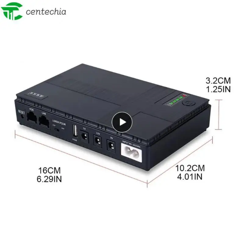 Power Supply For Wifi 5v9v12v Home Assistant Large Capacity Mini Ups Travel Router For Us Eu Uk For Wifi Router Ups Adapter
Power Supply For Wifi 5v9v12v Home Assistant Large Capacity Mini Ups Travel Router For Us Eu Uk For Wifi Router Ups Adapter